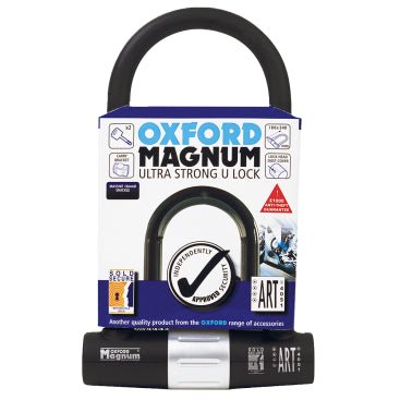OXFORD Magnum U-Lock 170x315mm With Bracket