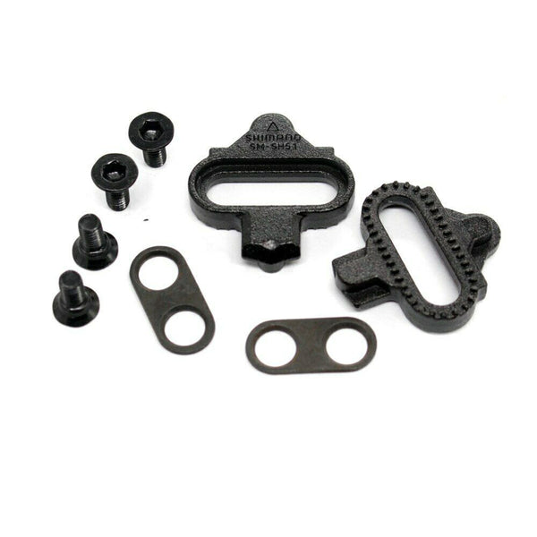 SEPSCO SPD Cleats für Shimano Pedale, Unisex Fahrrad Schuhplatten Kompatibel mit SH51 SH56 Schuhe Klickpedale Cleat Set Langlebig rutschfest für MTB Mountain Bike Rennrad Clips Indoor Cycling