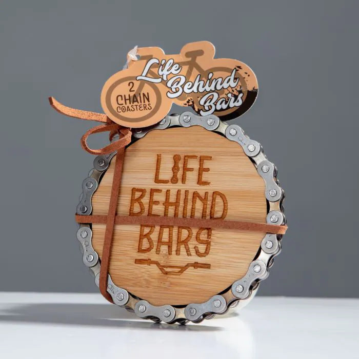 Bike Chain Coaster - Life Behind Bars / My Getaway Vehicle