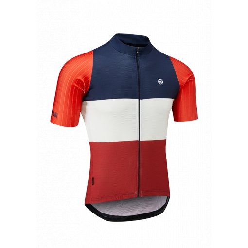Chapeau!Chapeau! Mens Club Pro Jersey Color Block - Devon RedShort Sleeve Jersey