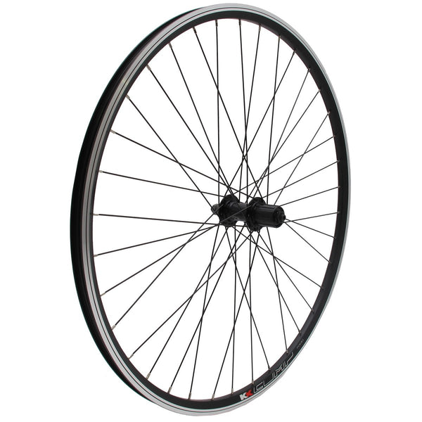 KX KX MTB 26 Inch Doublewall Q/R Screw On Rim Brake Rear Wheel - Black ...