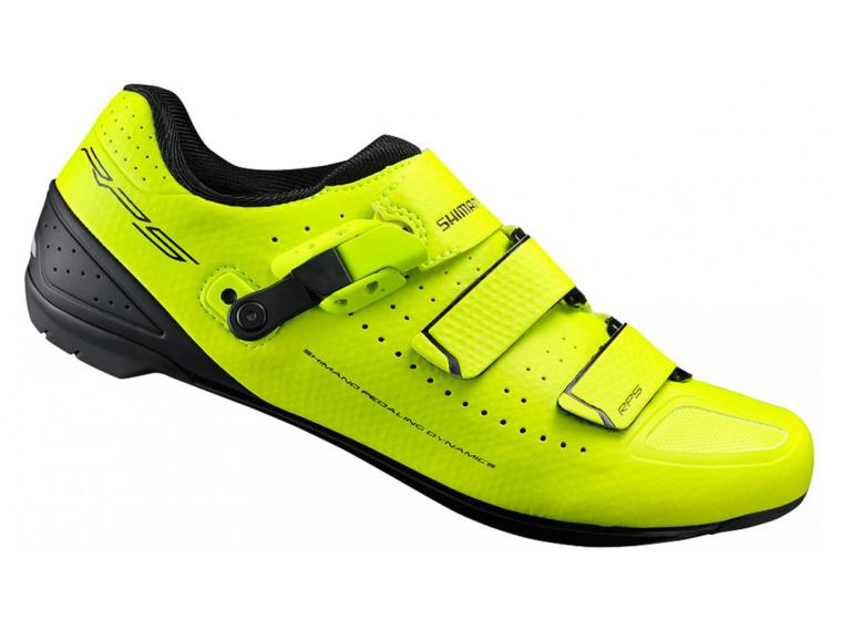 Shimano RP5 Road Cycling Shoe Lime Yellow - Main Image